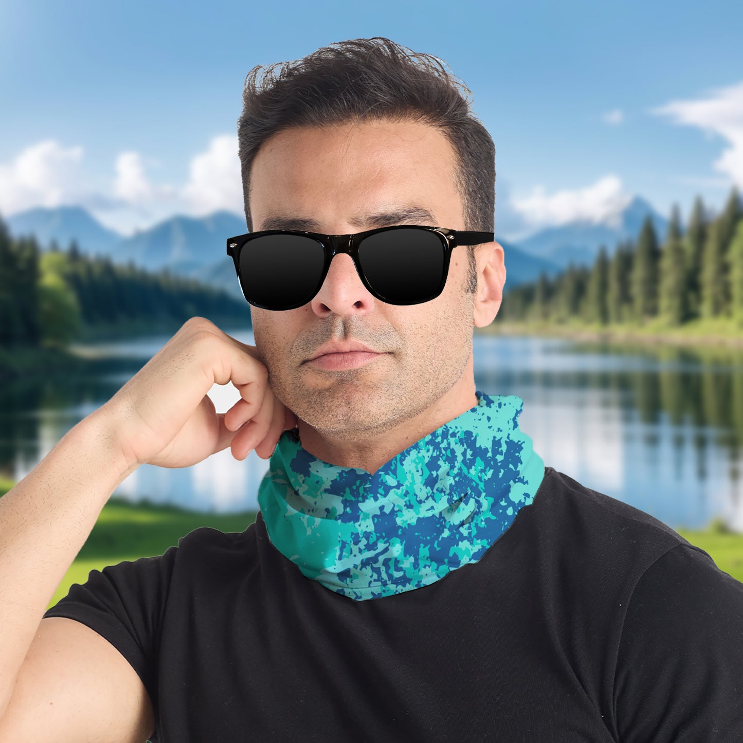 super Soft breathable sunscreen bandana