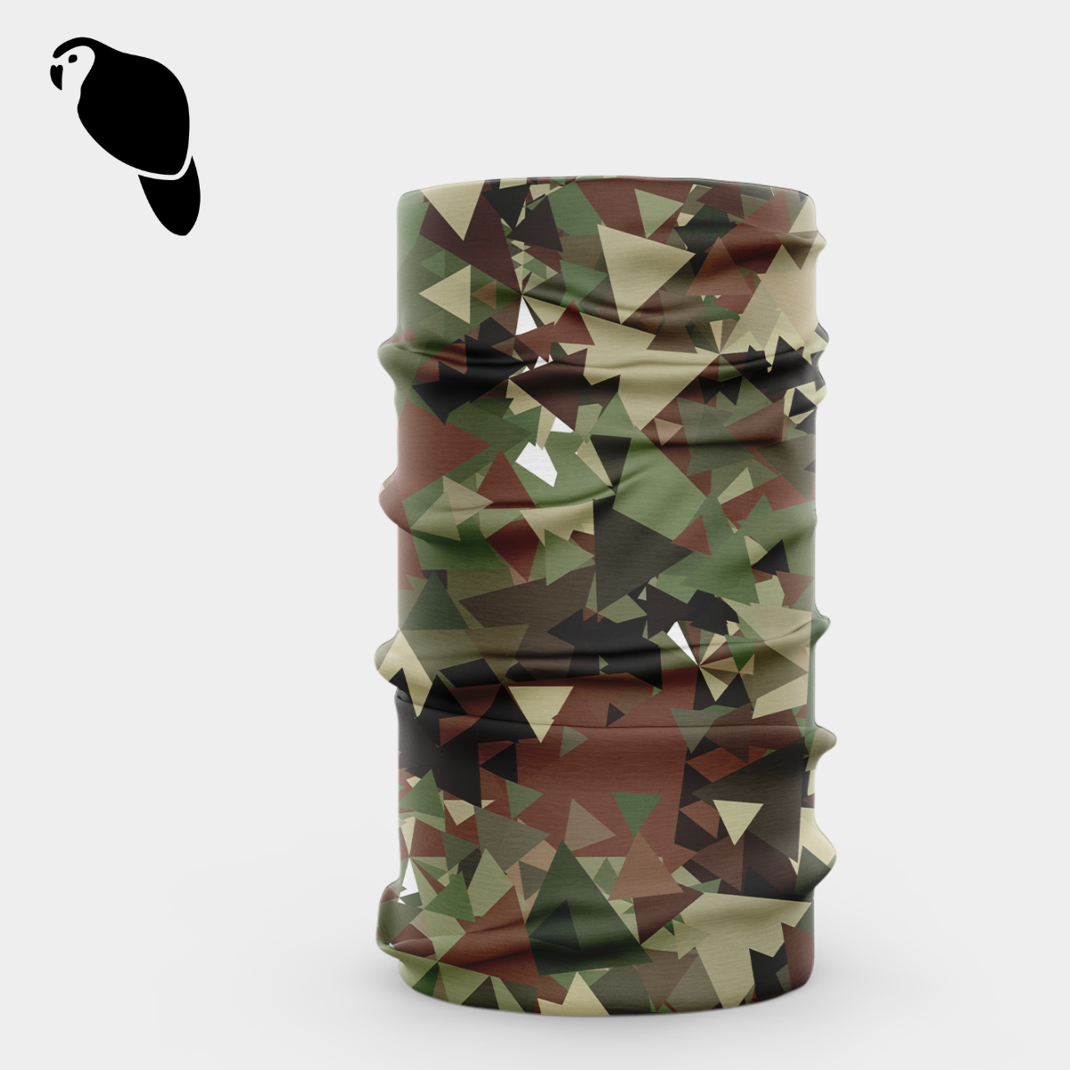 100% Polyester Camo Seamless bandana