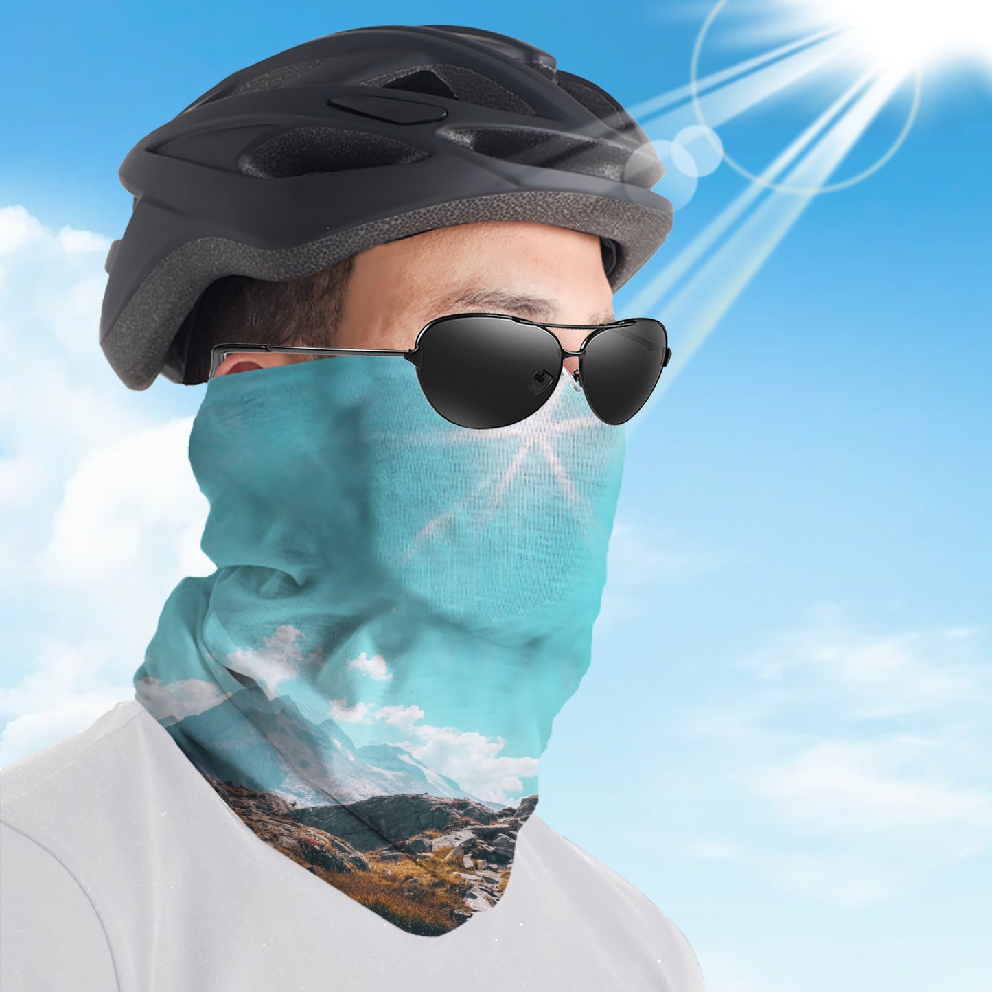 Super  Soft Breathable UPF50+ Seamless Bandanas
