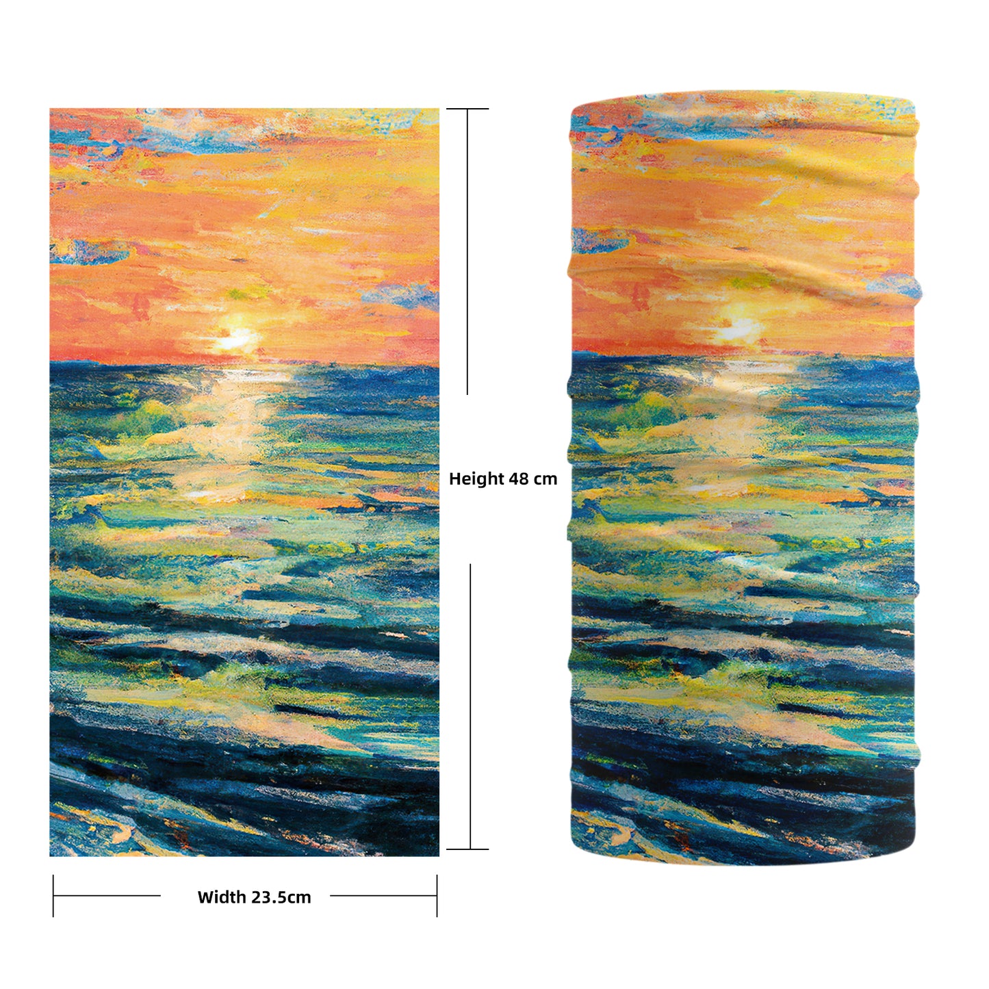 Super  Soft Breathable UPF50+ Seamless Bandanas