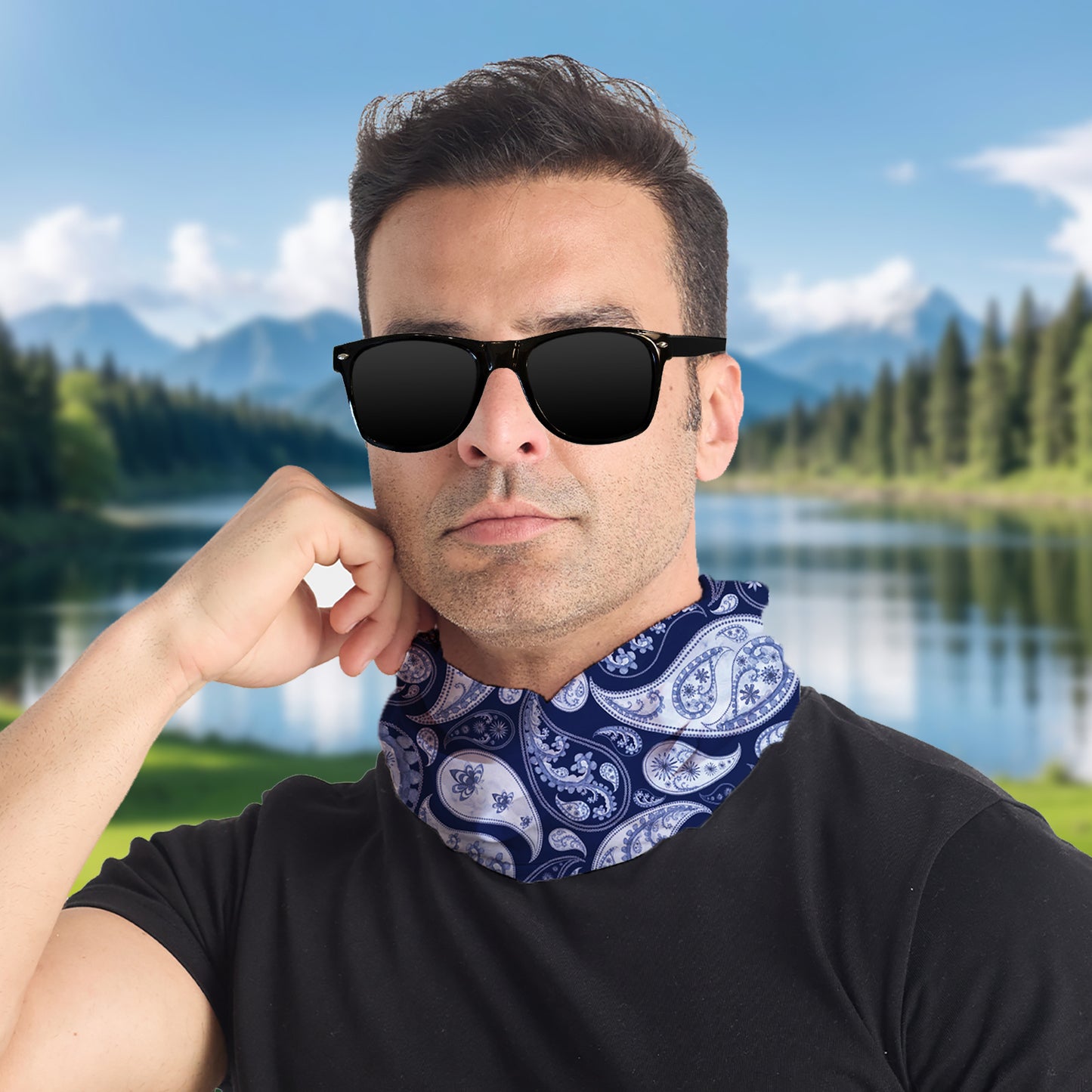 Ice Silk Seamless Tube Bandanas