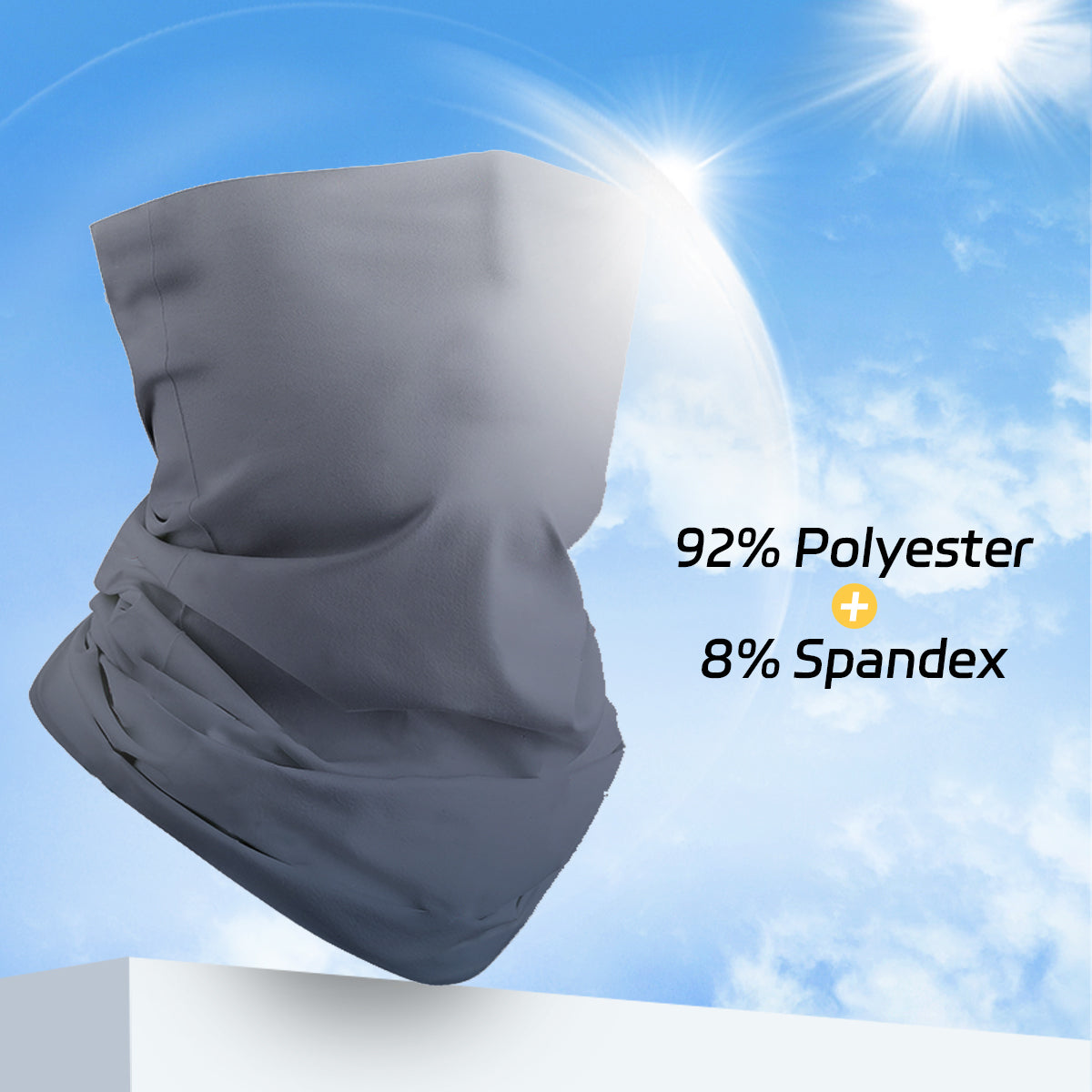 Summer sun protection and cool ice silk headscarfs