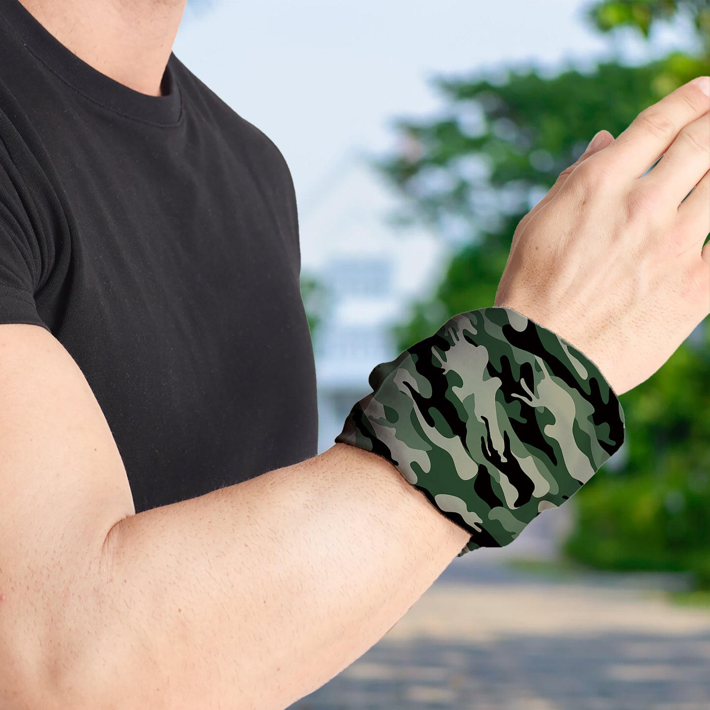 100% Polyesster Seamless Neck Gaiter--Camo Series