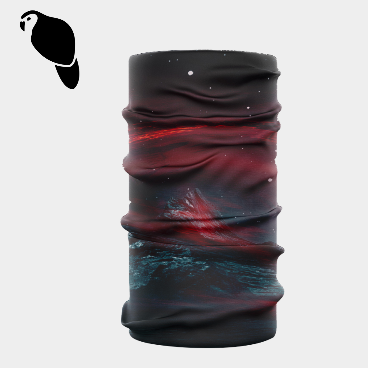 Natural Scenery Print Ice Silk Magic Headscarfs