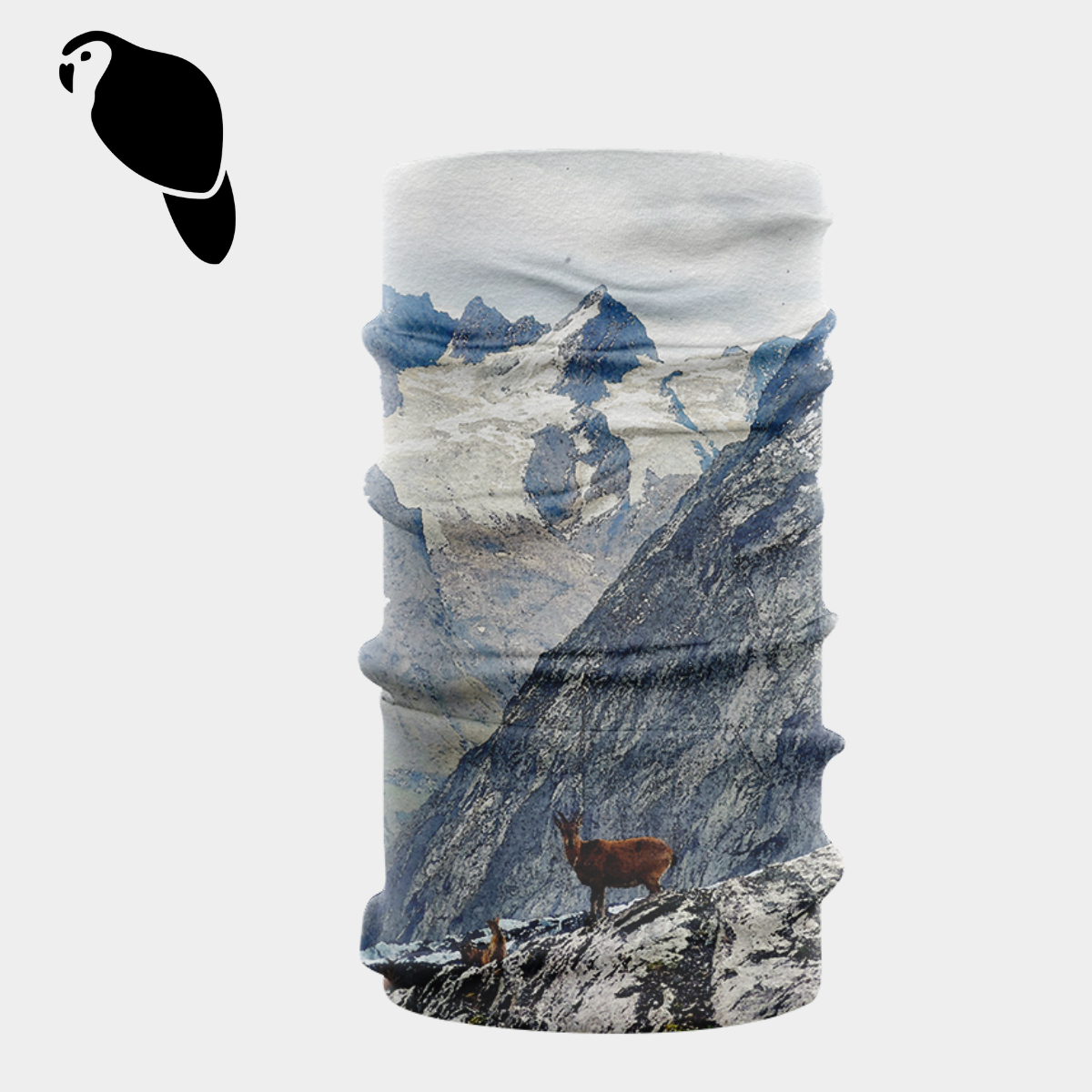Natural Scenery Print Ice Silk Magic Headscarfs