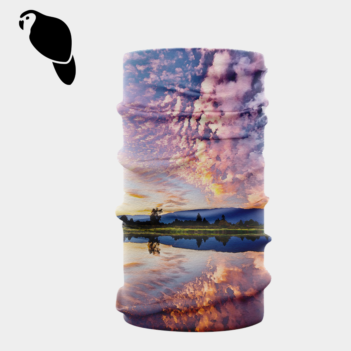 Natural Scenery Print Ice Silk Magic Headscarfs
