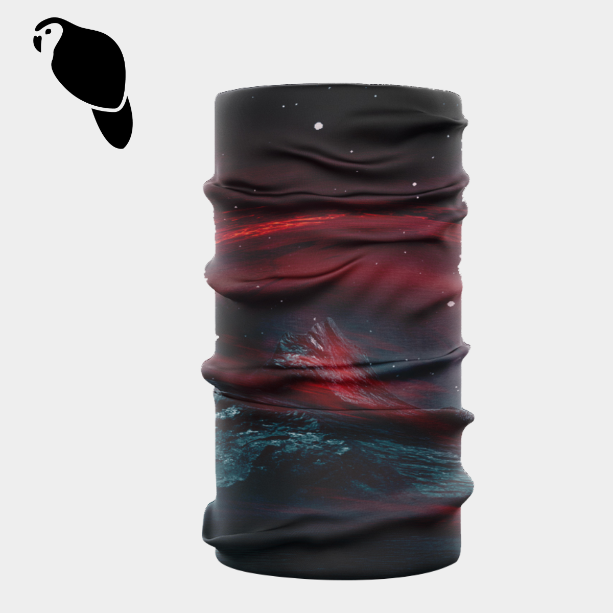 Sun Protection Full Neck Gaiter --Tie dye/Plants