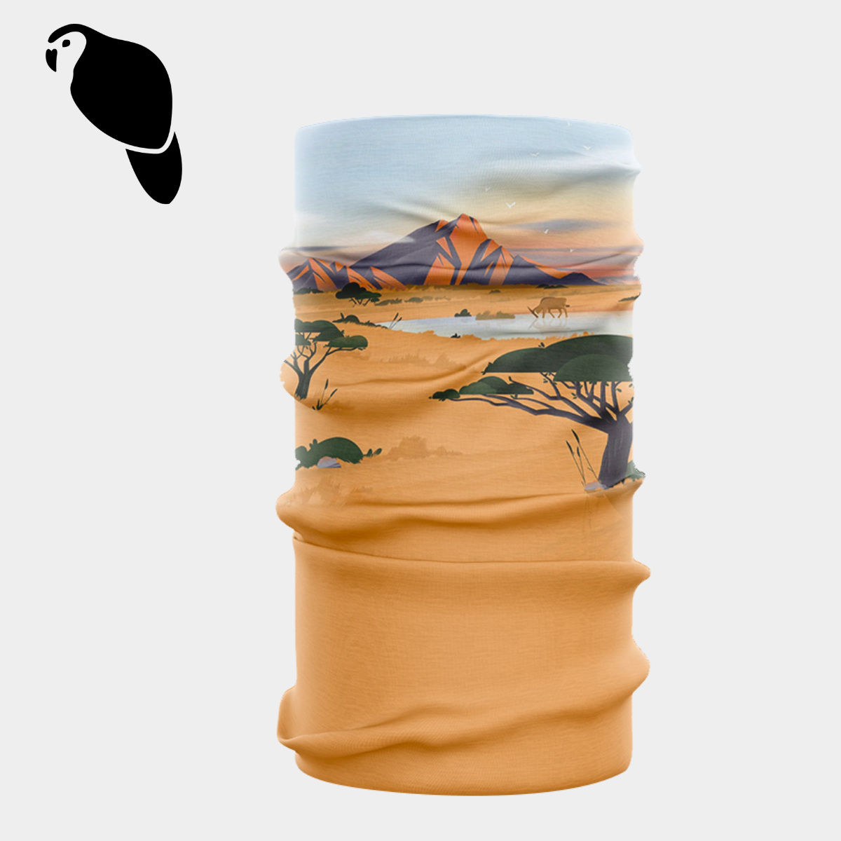 Hiking Neck Gaiter 100% Polyester Seamless Bandana